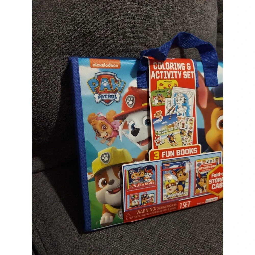 Paw Patrol Coloring And Activity Set Nickelodeon Birthday Art Puzzles Games New‎